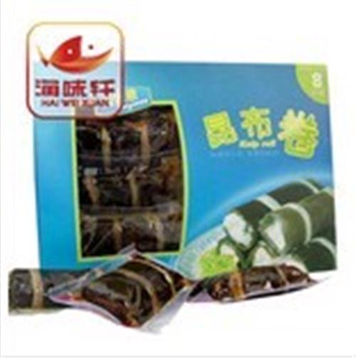 即食金枪鱼昆布卷，风味海洋特产，海味轩批发