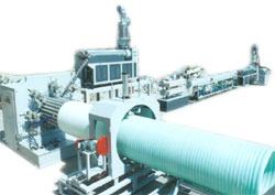 PVC塑料管材生產線，管材設備供應商青島科潤塑機