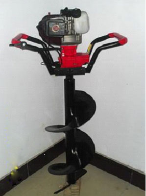 小型挖坑機，小型挖坑機價格，大棚建設小型挖坑機