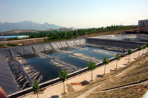 供應0.65mm泰岳黑色土工膜