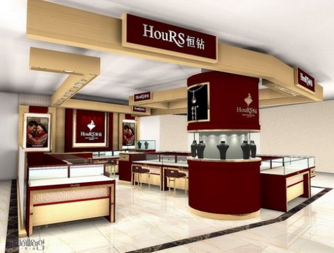 化妝品專柜設計/化妝品展廳設計/化妝品SI店面形象設計
