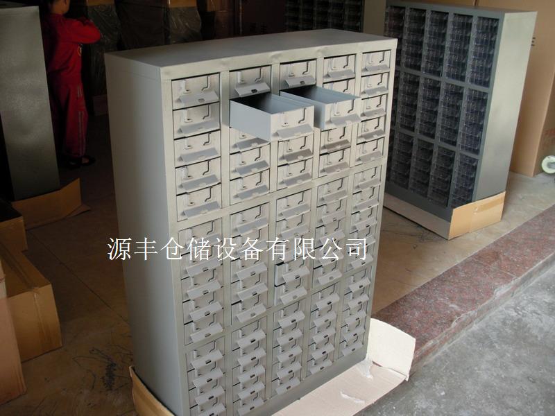 供應(yīng)1412鐵抽屜零件柜，重慶鐵盒子螺絲柜，重型零件柜