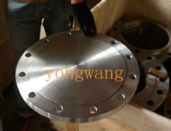 供應(yīng)永旺美標(biāo)A105碳鋼鍛制盲板法蘭02