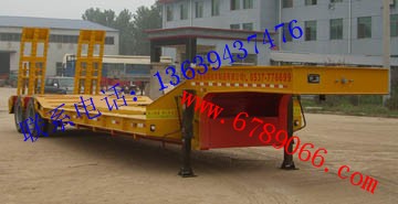 低平板半掛車，挖掘機半掛車，運輸半掛車，ABS