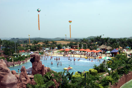 很想到嘉和城溫泉公園玩，嘉和城溫泉