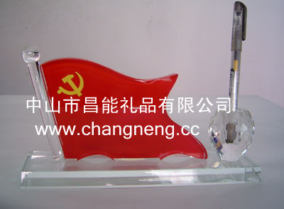 水晶辦公用品,水晶辦公擺件,水晶辦公紀念品,水晶辦公三件套 中山水晶禮品公司
