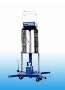 套缸式升降機規格，起升高度6-22m載重200KG