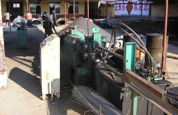 冷軋帶肋螺紋鋼筋生產線 冷軋兩肋螺紋鋼筋設備（圖）