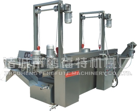 全自動連續(xù)式油炸機 供應休閑食品油炸生產(chǎn)線 全自動油炸機廠家