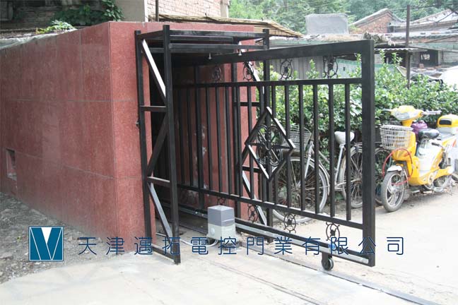 天津快卷門Maxtor供應天津平移庭院電動門，庭院電動門天津自動感應門