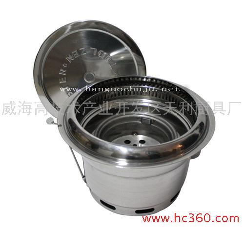不銹鋼木炭燒烤爐供應，不銹鋼燒烤爐批發，威海不銹鋼燒烤爐廠家