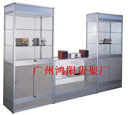 供應(yīng)廣州貨架 精品展示柜、超市貨架，廣州宏陽(yáng)貨架