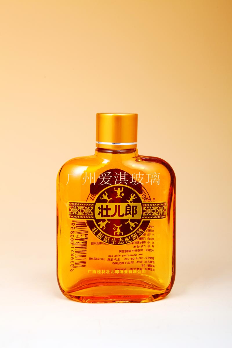 供應(yīng)定制廣州愛淇200ml [玻璃飲料瓶] 出口gd型1