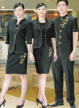 酒店制服，昆明工作服，昆明制衣廠，北京盛裝一族服裝公司