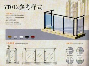 供應組裝欄桿|組裝式玻璃陽臺欄桿|組裝式鋅合金陽臺欄桿