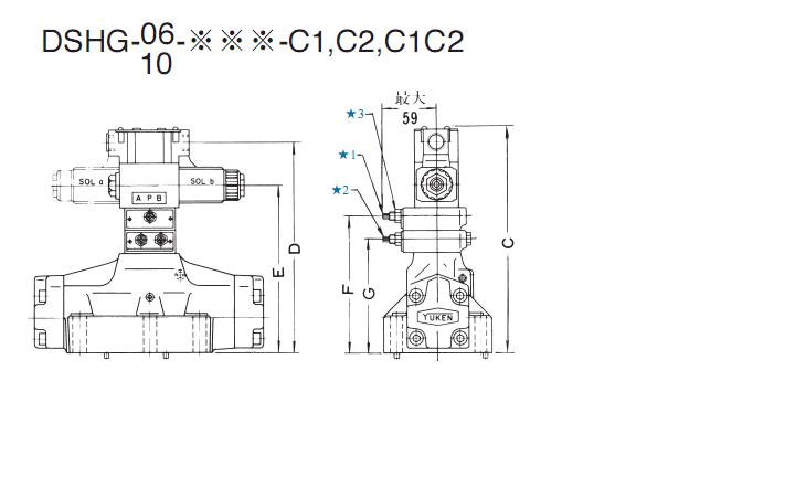 DSG-G03-3C6-D2-DL換向閥,DSG-G03-3C9-D2-LW