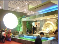 上海展覽制作公司，2011世博住宅家居展制作，展臺(tái)制作工廠(chǎng)