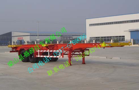 供應(yīng)低平板半掛車，信譽(yù){dy}