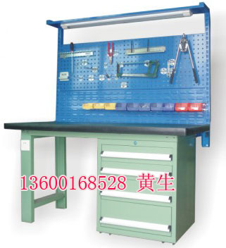 深圳工生產(chǎn)作臺，珠海木制工作臺，珠海帶掛板工作臺