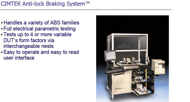 供應汽車電子模塊ABS測試系統(tǒng)，ABS Test FCT SYSTEM 隆瑪科技