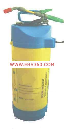 供應常州洗眼器，塑料便攜式壓力洗眼器，沖淋器