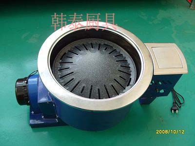 仙鶴SF-3900電烤爐,韓國(guó)無煙電烤爐，家用電烤爐,煎涮兩用電烤爐