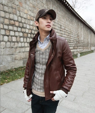 皮衣皮革2011年{zx1}冬季男式皮衣批發，加工，生產，批發廣州東久服裝
