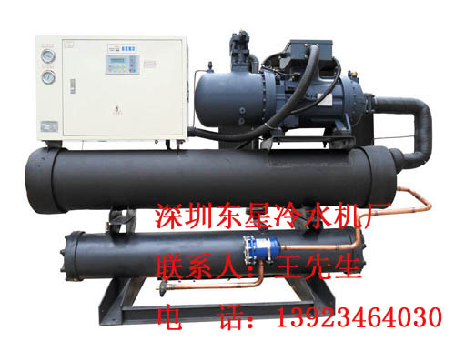 電鍍60匹工業冷凍機，電鍍70P水冷冰水機廠