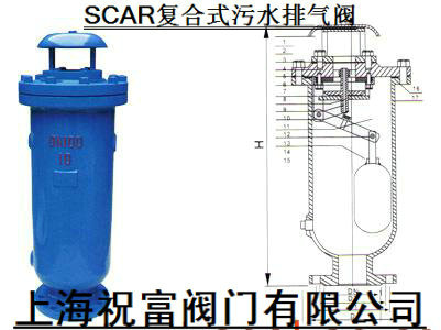 SCAR復合式污水排氣閥