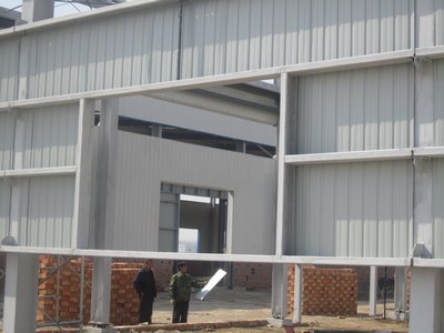 深圳天利鋼結構工程，南山鋼結構閣樓搭建，水泥澆倒閣樓現澆