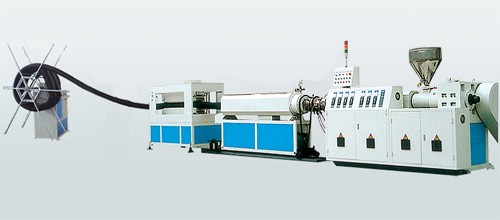 預應力塑料波紋管生產設備/預應力波紋管生產機組，技術{yl} 盛大塑機