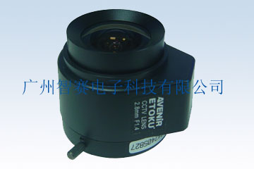 供應(yīng)自動鏡頭，精工鏡頭SSG0812NB 定焦鏡頭8mm監(jiān)控鏡頭