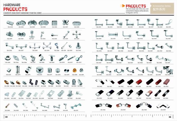 供應(yīng)各式各樣樓梯配件