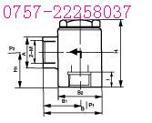 方向控制閥DG4V-5-0B-A-D24-6Y,DG4V-3-3C-A220