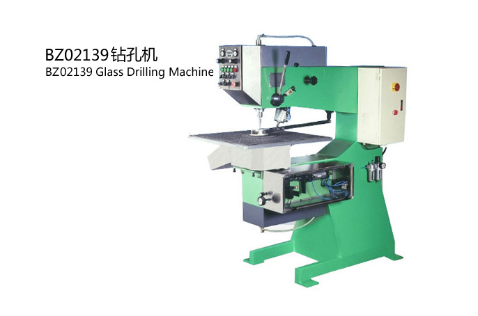 供應(yīng)精格雙軸鉆孔機(jī)  一次打兩個(gè)孔，玻璃最小孔距260。 