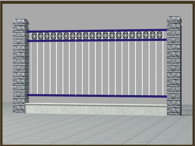 長期供應(yīng)新型圍欄|鋅鋼柵欄|廠房圍欄|鋅合金柵欄