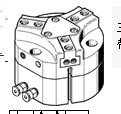 德國FESTO三點式氣爪，HGDT-40-A-G1