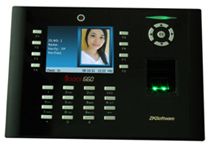 山東萊蕪市消費機|中控iClock660|食堂打卡機