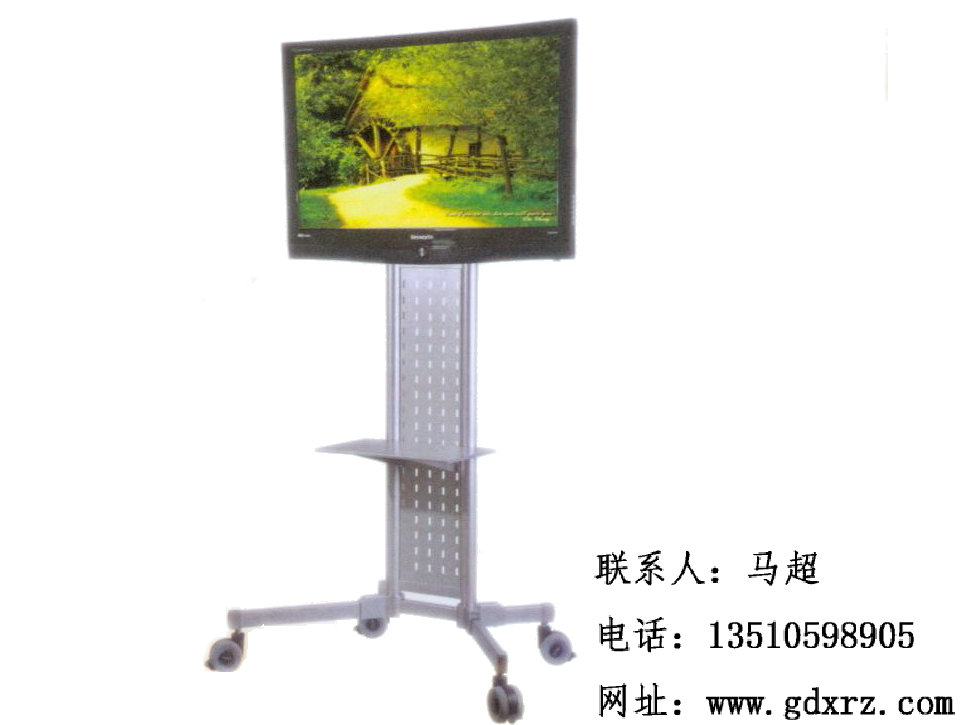 承重80kg大尺寸電視移動支架/商務電視移動架/液晶電視機移動支架廣東仙人掌視訊