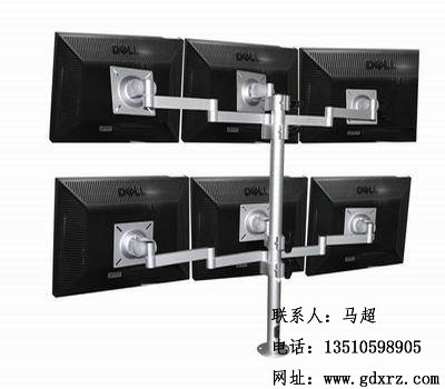 顯示器桌面夾臺(tái)式支架||液晶屏旋轉(zhuǎn)支架||電腦顯示器支架廣東仙人掌視訊