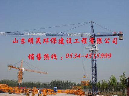 63平頭塔吊，四川宜賓63平頭塔吊，5610型平頭塔吊，山東明晟塔機zyjl