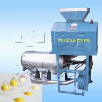 玉米加工機(jī)械：新型玉米脫皮制糝機(jī)  06