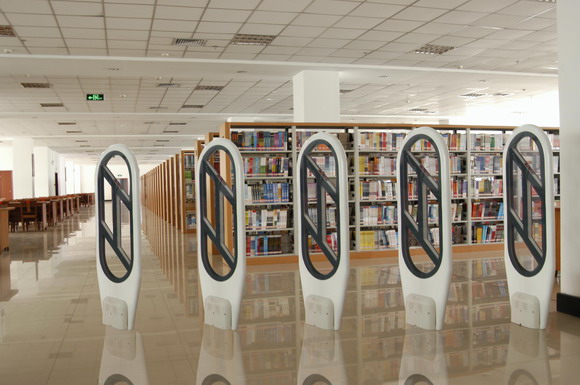 書店防盜，防磁鐵防盜儀，圖書館防盜儀，煙臺化妝品防盜