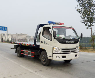 湖北江南專用特種汽車廠價銷售道路清障車 福田清障車 一拖二清障車 平板道路清障車專用配件
