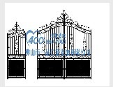 廠家直銷佛山鋁合金花園門  樓盤鋁合金花園門