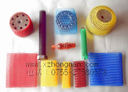 重慶專業(yè)生產(chǎn)塑料網(wǎng)套，網(wǎng)套，尼龍網(wǎng)套,五金網(wǎng)套8新中南塑膠包裝制品有限公司