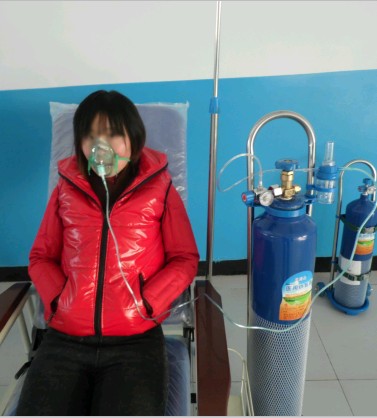 批發(fā)15升、15L氧氣瓶全套帶推車【騰達】廠家直銷 可帶面罩