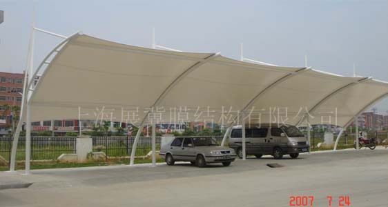 供應(yīng)膜結(jié)構(gòu)車棚，上海展冀膜結(jié)構(gòu)