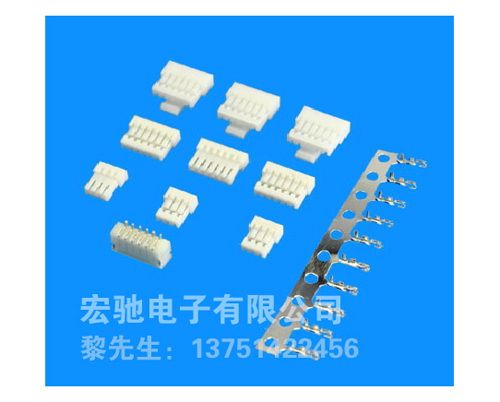 宏馳電子供應JST1.0MM連接器1.0MM超薄連接器平板電腦線材成品