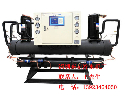 廠家直銷50HP工業(yè)冷水機(jī)組，行業(yè)推薦70hp螺桿式冷水機(jī)組